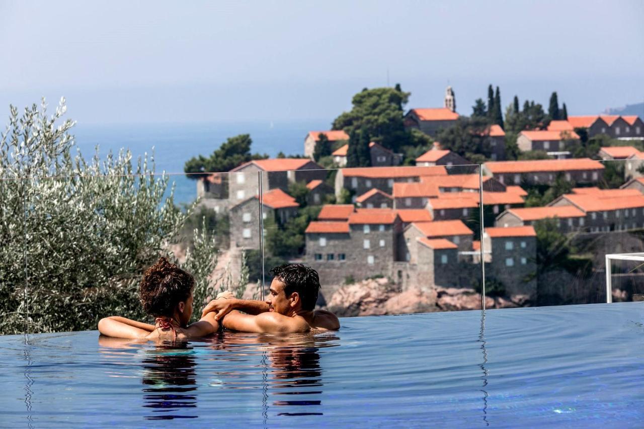 Villa Geba Boutique Hotel Sveti Stefan Eksteriør bilde