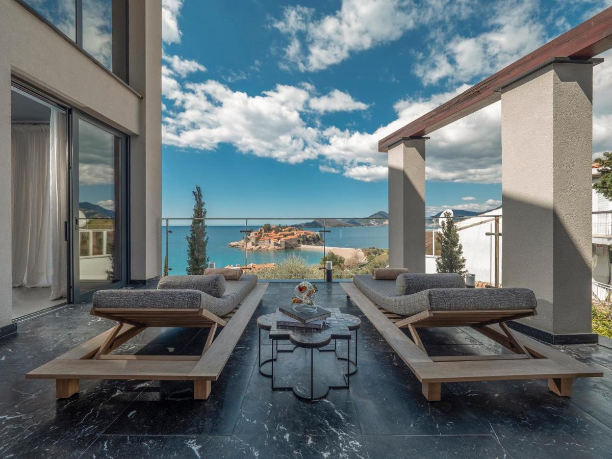 Villa Geba Boutique Hotel Sveti Stefan Eksteriør bilde