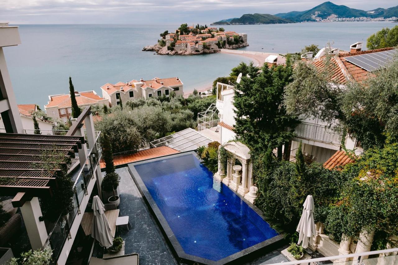 Villa Geba Boutique Hotel Sveti Stefan Eksteriør bilde