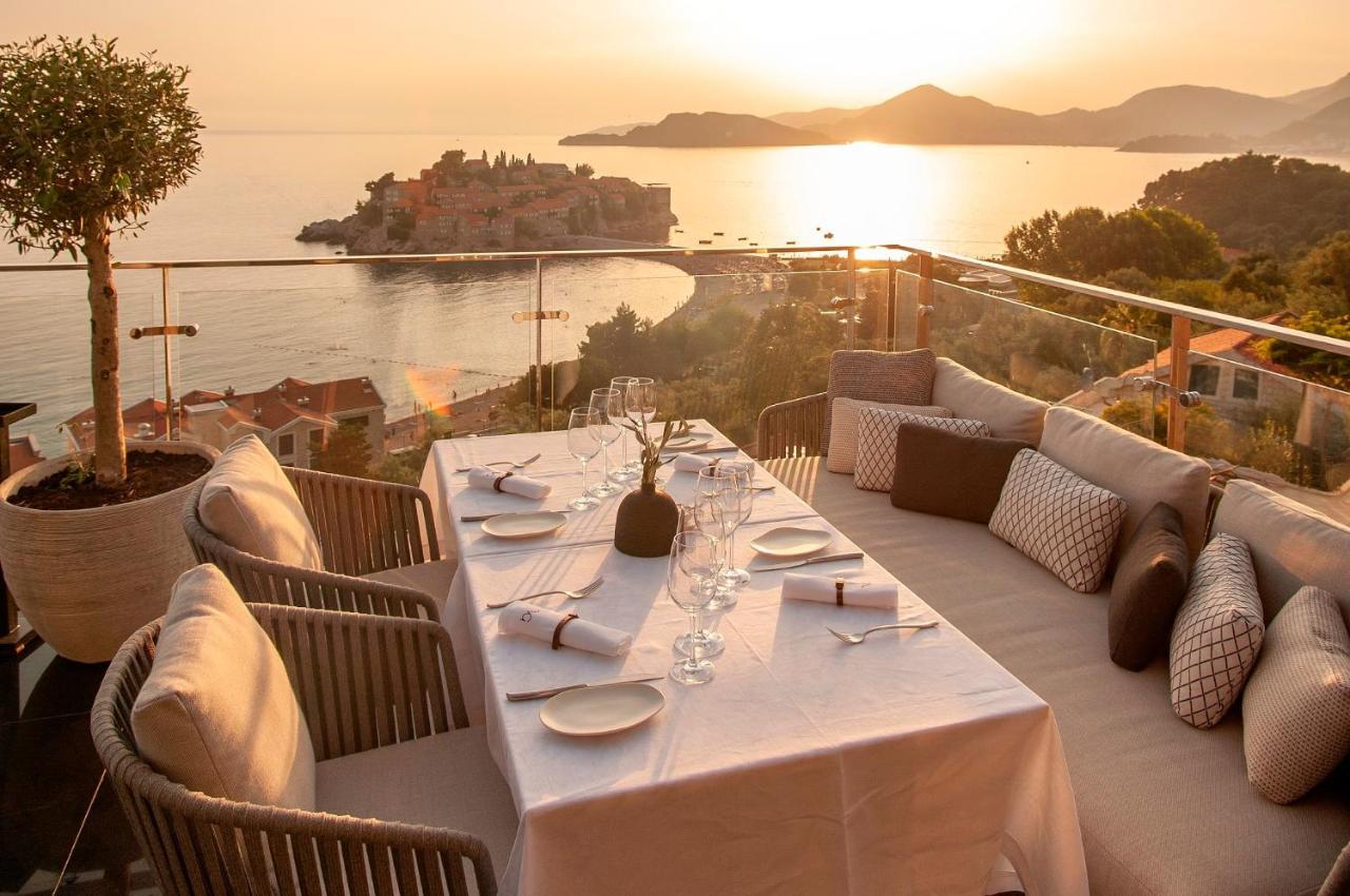 Villa Geba Boutique Hotel Sveti Stefan Eksteriør bilde