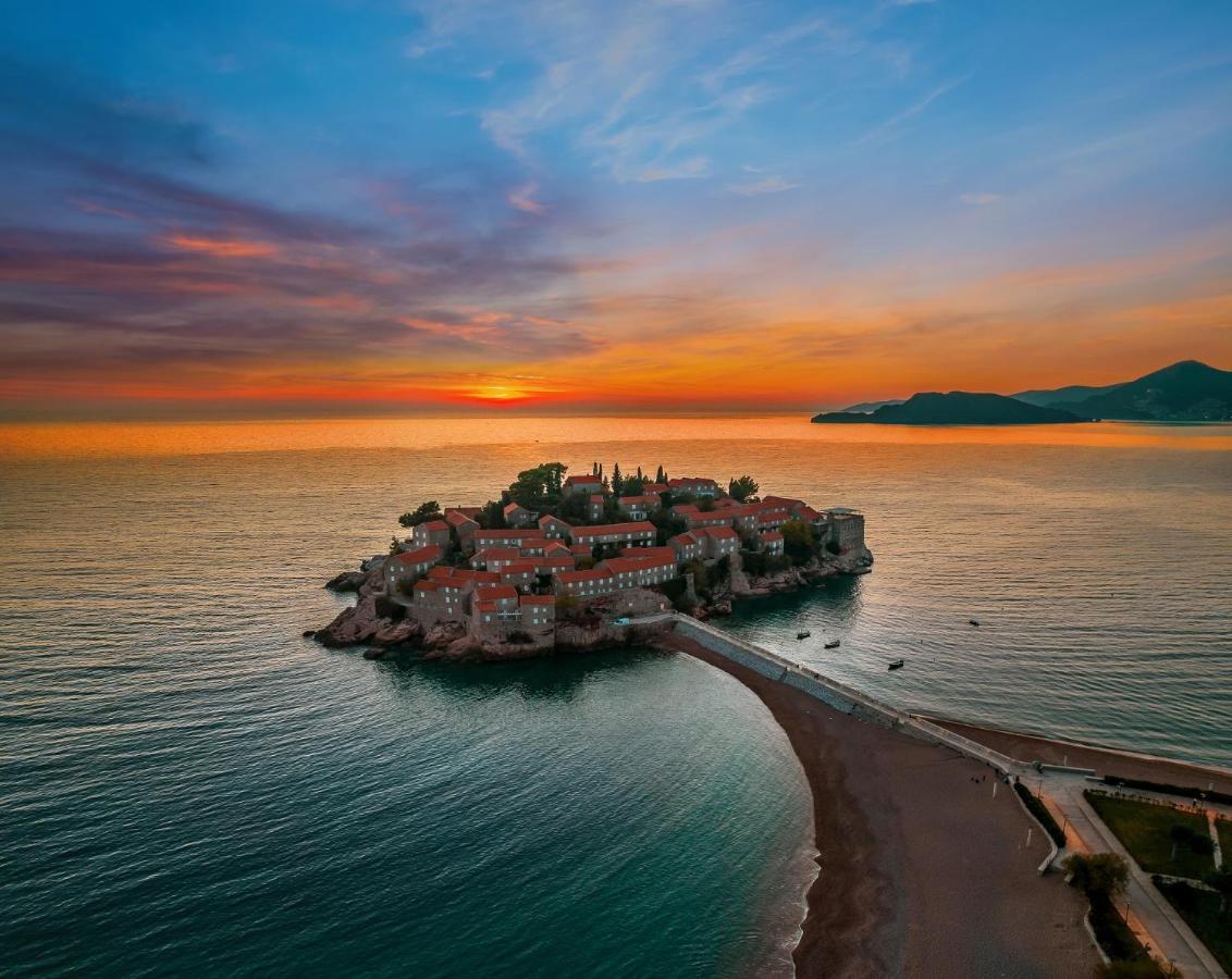 Villa Geba Boutique Hotel Sveti Stefan Eksteriør bilde