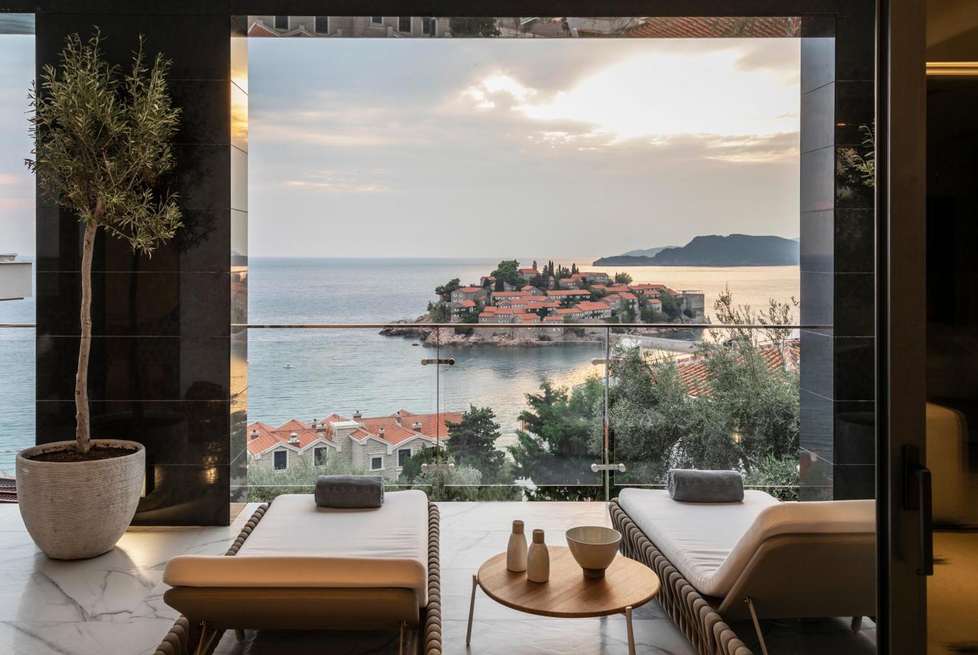 Villa Geba Boutique Hotel Sveti Stefan Eksteriør bilde