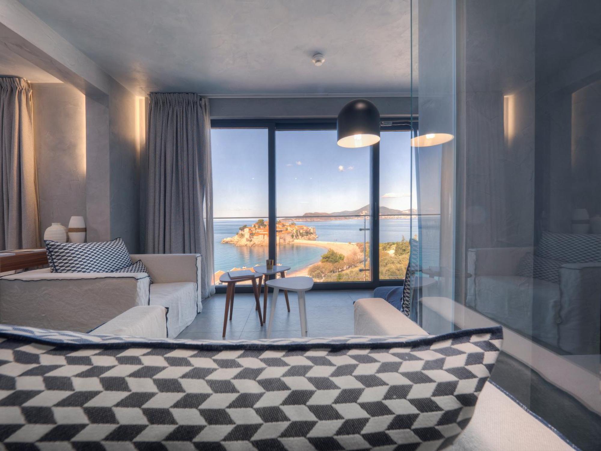 Villa Geba Boutique Hotel Sveti Stefan Rom bilde