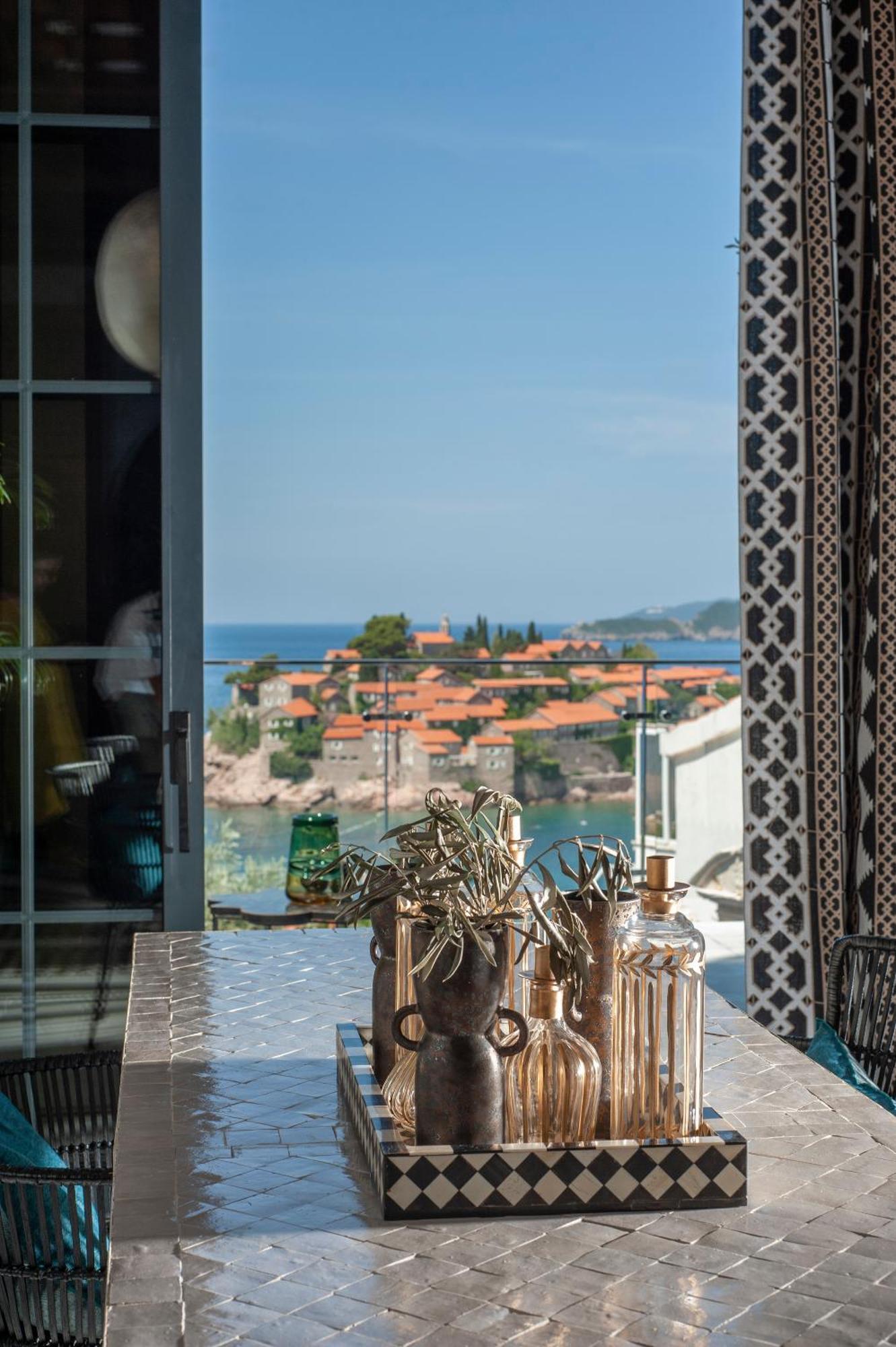 Villa Geba Boutique Hotel Sveti Stefan Rom bilde