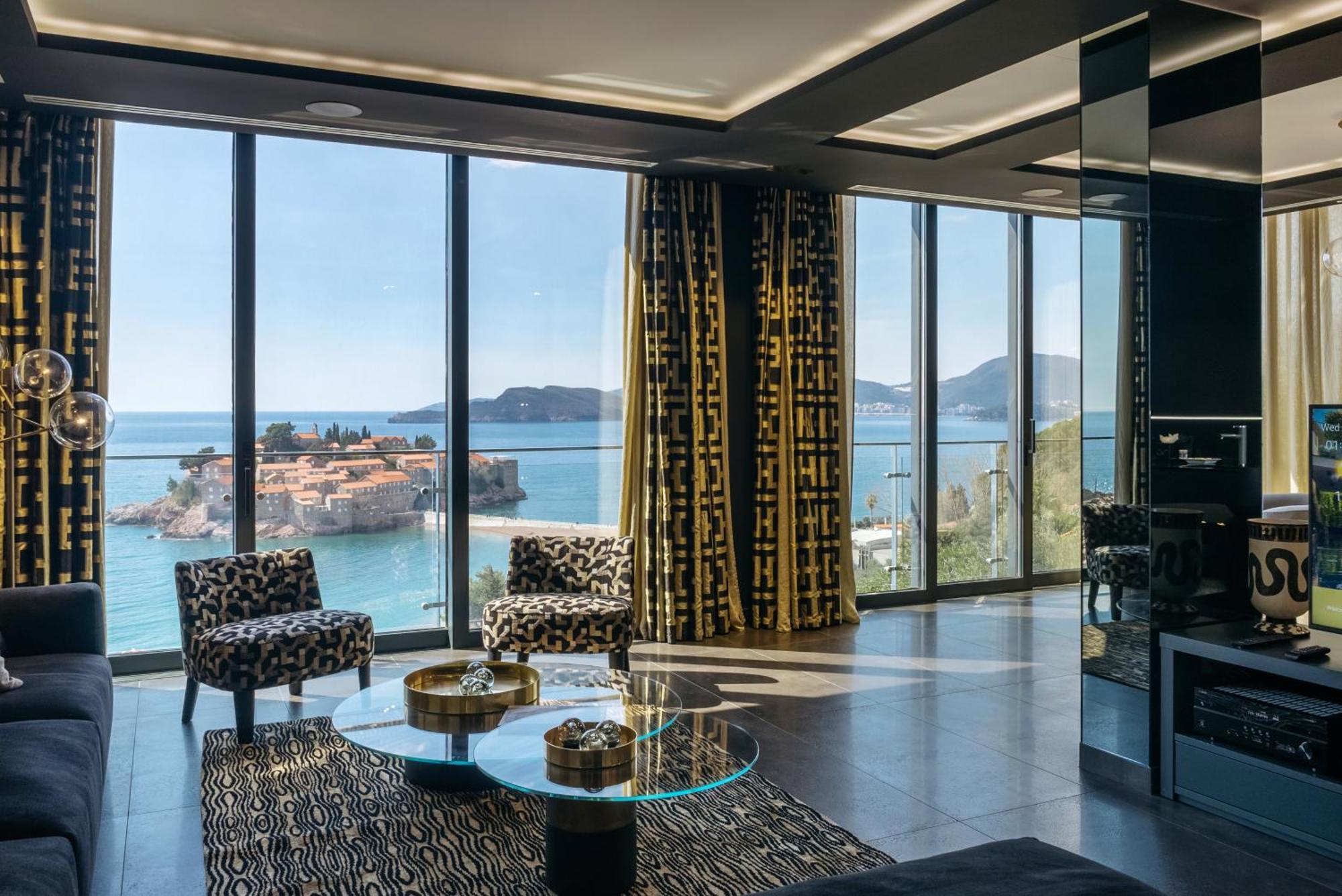 Villa Geba Boutique Hotel Sveti Stefan Rom bilde